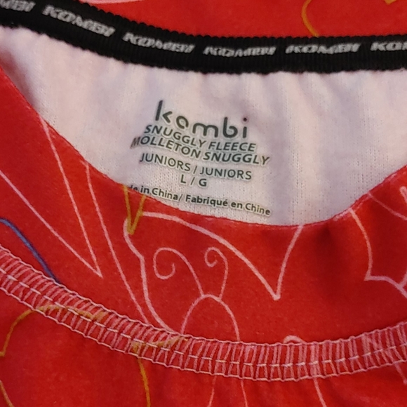 Youth lg. Kombi PJs snuggly fleece - Picture 2 of 3